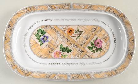 Country Garden Large Sandwich Tray