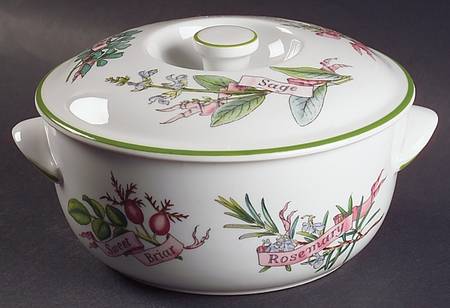 Country Kitchen 1 Qt Round Covered Casserole
