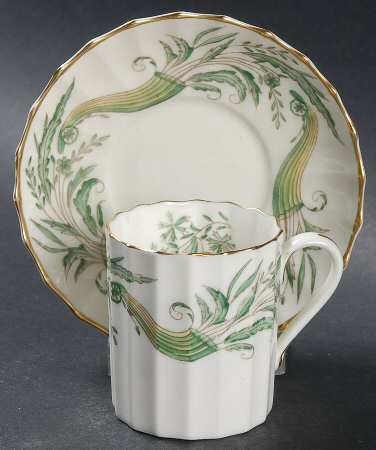 Collingwood Flat Demitasse Cup & Saucer Set