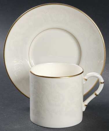 Concerto Flat Demitasse Cup & Saucer Set