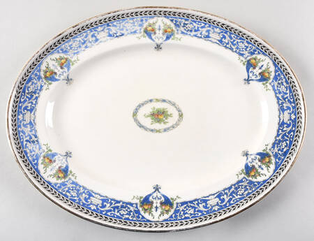 Cornucopia 13" Oval Serving Platter