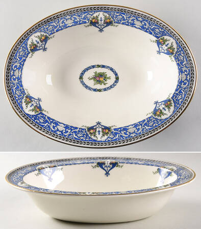 Cornucopia 10" Oval Vegetable Bowl