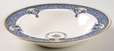 Cornucopia Rim Fruit/Dessert (Sauce) Bowl