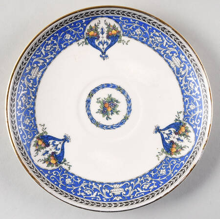 Cornucopia Saucer for Cream Soup Bowl