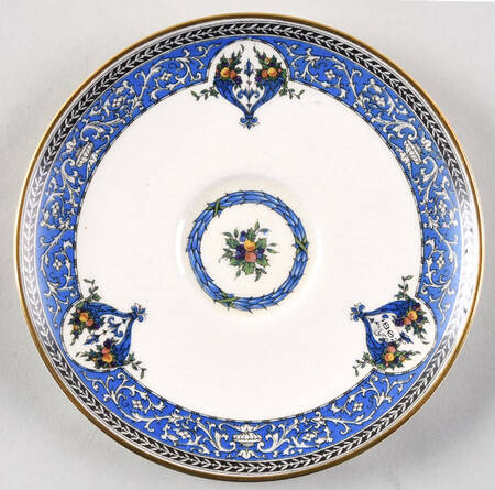 Cornucopia Saucer for Bouillon Cup