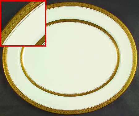 Coronet 15" Oval Serving Platter