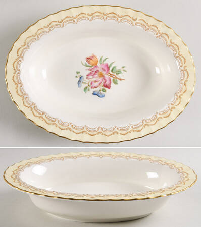 Cromwell 10" Oval Vegetable Bowl