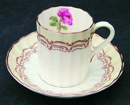Cromwell Flat Demitasse Cup & Saucer Set