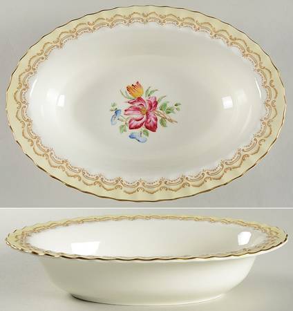 Cromwell 10" Oval Vegetable Bowl