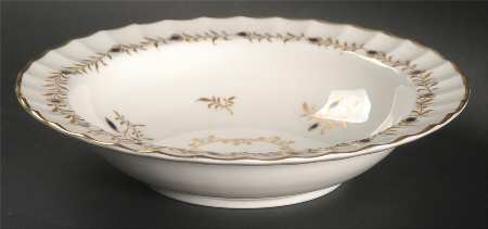 Cumberland Cobalt Blue Rim Cereal Bowl