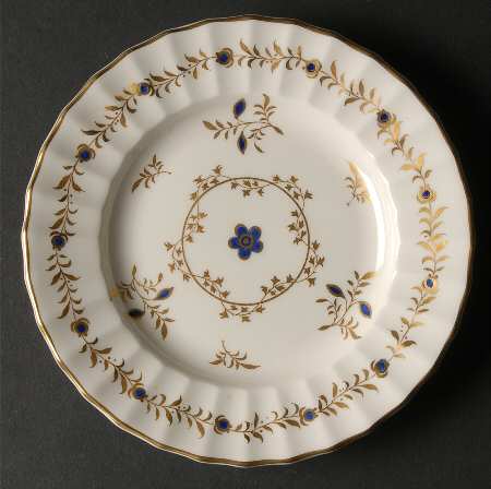 Cumberland Cobalt Blue Bread & Butter Plate