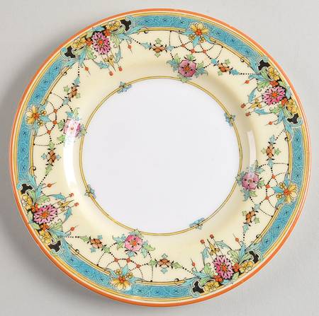 Daytona Turquoise Bread & Butter Plate