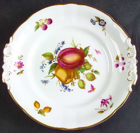 Delecta (Coburg Shape) Handled Cake Plate