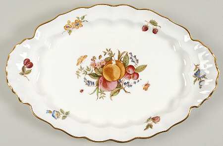 Delecta (Coburg Shape) 15" Oval Serving Platter