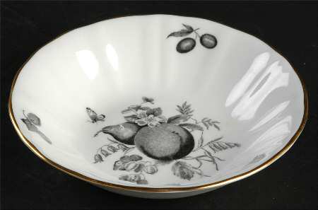 Delecta (Black Design) Fruit/Dessert (Sauce) Bowl