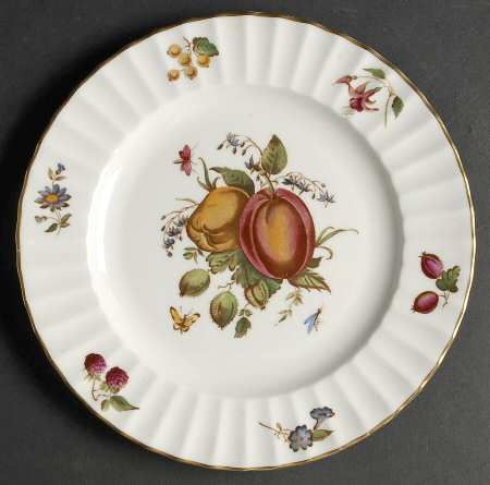 Delecta (Warmstry, Ribbed) Luncheon Plate
