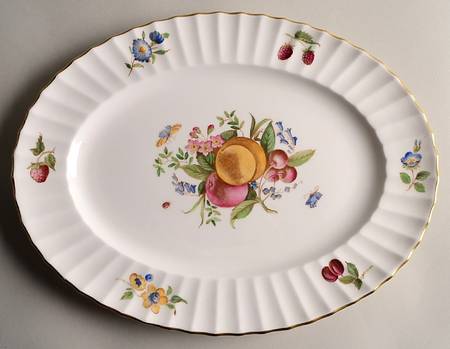 Delecta (Warmstry, Ribbed) 13" Oval Serving Platter