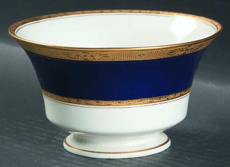Diana Blue Open Sugar Bowl