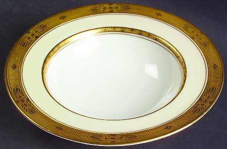 Diana Cream Rim Fruit/Dessert (Sauce) Bowl