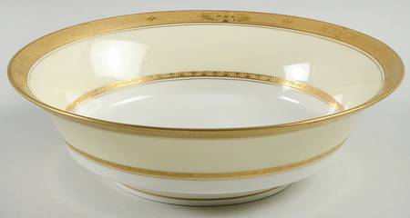 Diana Cream 8" Round Vegetable Bowl