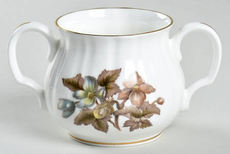 Dorchester (Scalloped, Z2637) Sugar Bowl No Lid