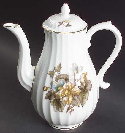 Dorchester (Fluted, Z2818) Coffee Pot & Lid