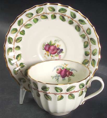 Doreen Flat Cup & Saucer Set