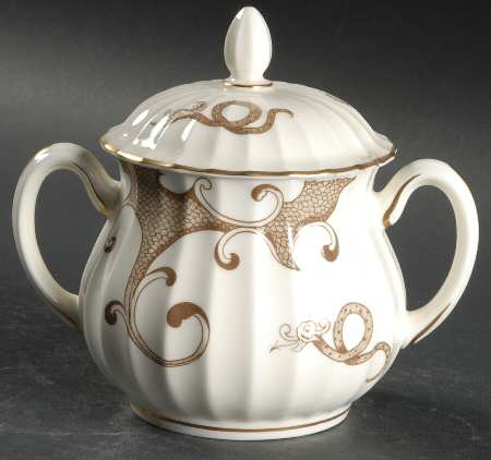 Dragon Sorrel Brown Sugar Bowl & Lid