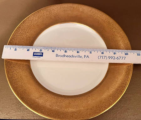 El Dorado Gold Dinner Plate