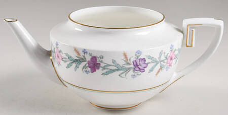 Elysian (White Body) Teapot No Lid