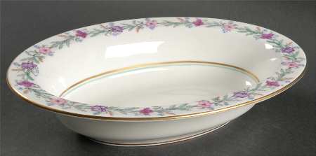 Elysian (White Body) 10" Oval Vegetable Bowl