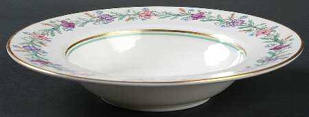 Elysian (White Body) Rim Soup Bowl