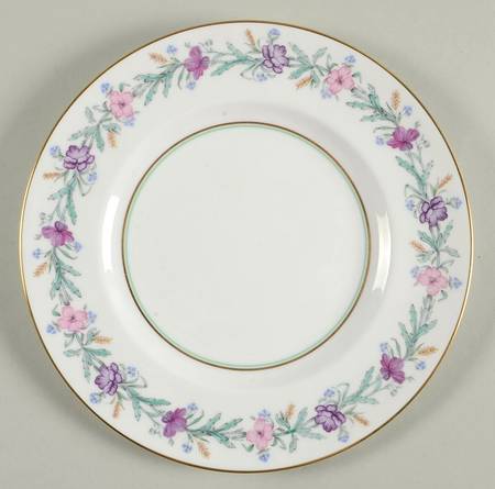 Elysian (White Body) Luncheon Plate
