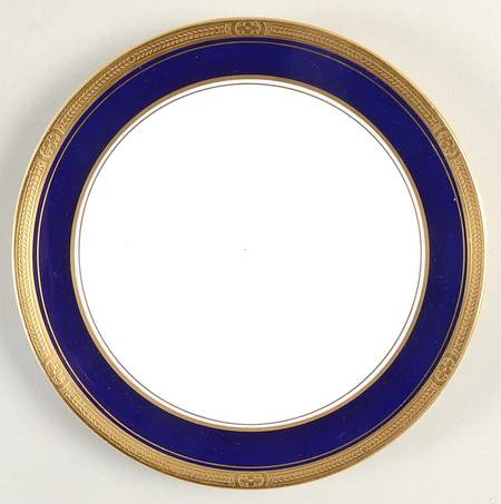 Empire Blue Bread & Butter Plate