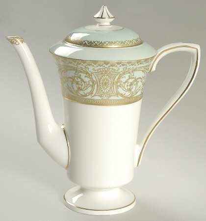 Embassy Light Green Coffee Pot & Lid