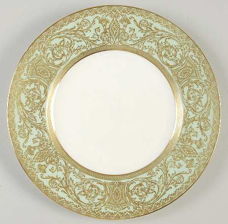 Embassy Light Green Salad Plate