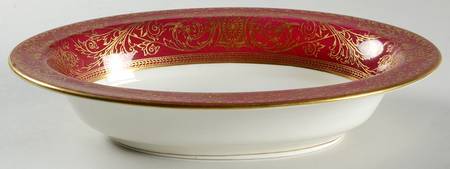 Embassy Ruby 10" Oval Vegetable Bowl