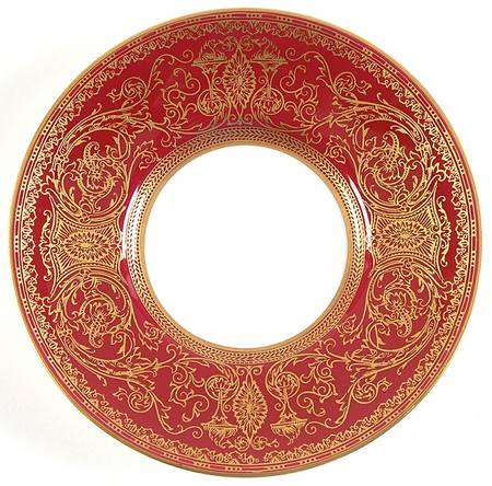 Embassy Ruby Saucer for Demitasse Cup