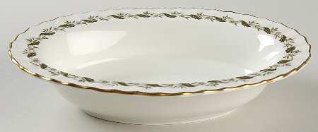 Engadine (No Inner Verge) 9" Oval Vegetable Bowl