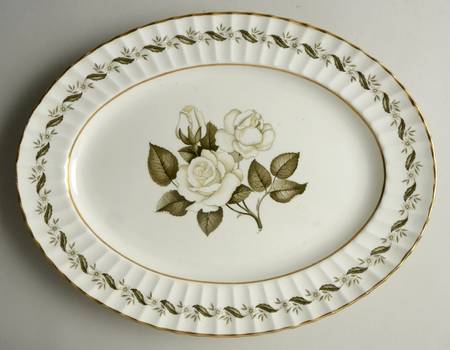 Engadine (Inner Verge) 15" Oval Serving Platter