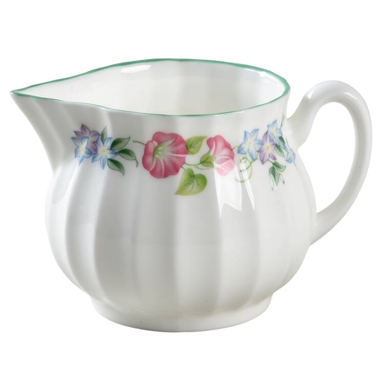 English Garden (Green Trim) Mini Creamer