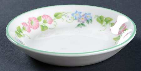 English Garden (Green Trim) Coaster
