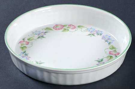 English Garden (Green Trim) 7" Quiche