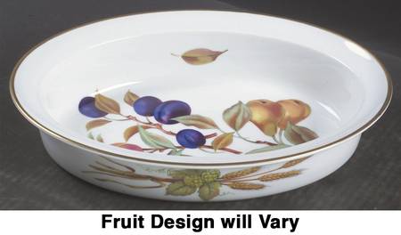 Evesham Gold 11" Oval Pie Baker
