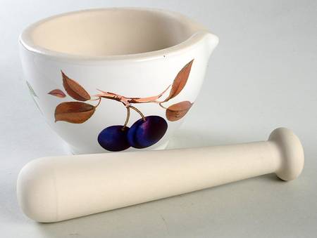 Evesham Gold Pestle & Mortar