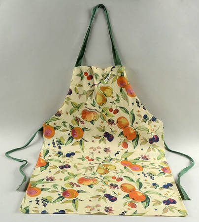 Evesham Gold Plastic Kitchen Apron