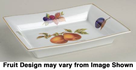 Evesham Gold 8" Rectangular Tray