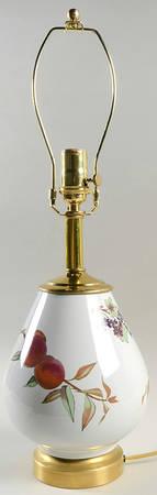 Evesham Gold Bulb Vase Lamp No Shade (HC)