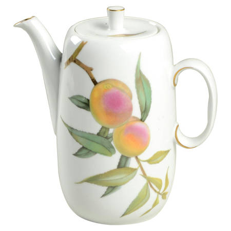Evesham Gold Coffee Pot & Lid by Royal Worcester