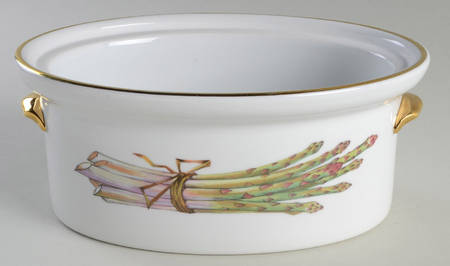 Evesham Gold 1.5 Quart Oval Covered Casserole No Lid